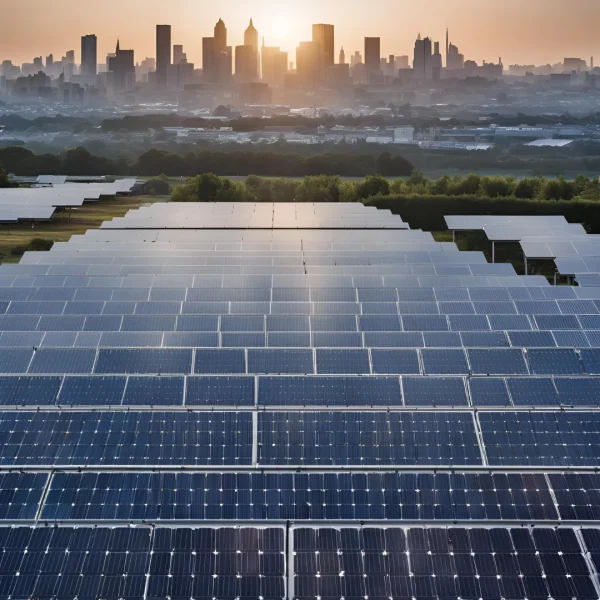 Solar Panels on Commercial Rooftop resized